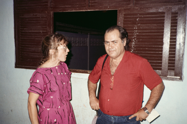Loyse e Pe Sabino 1987 Foto Raboud