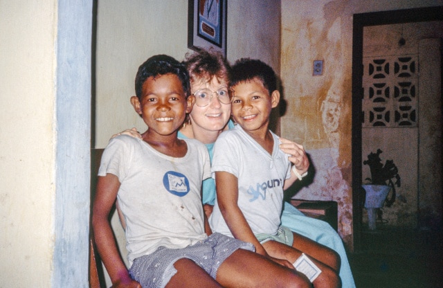 meninos pastoradores de carro com Loyse 1987_Foto Raboud