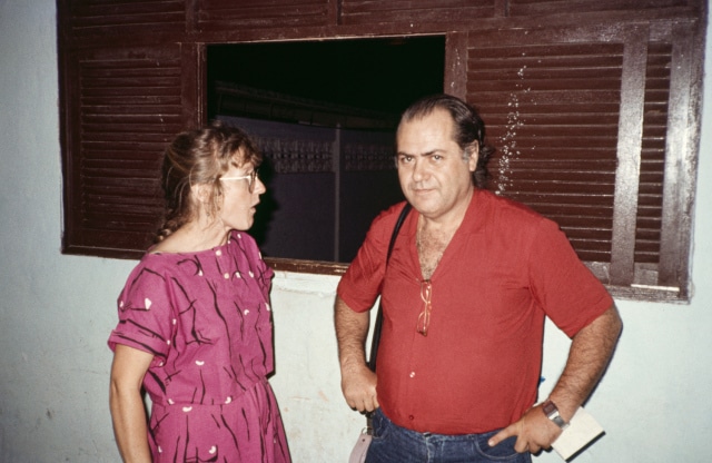 Loyse e Pe Sabino 1987 Foto Raboud