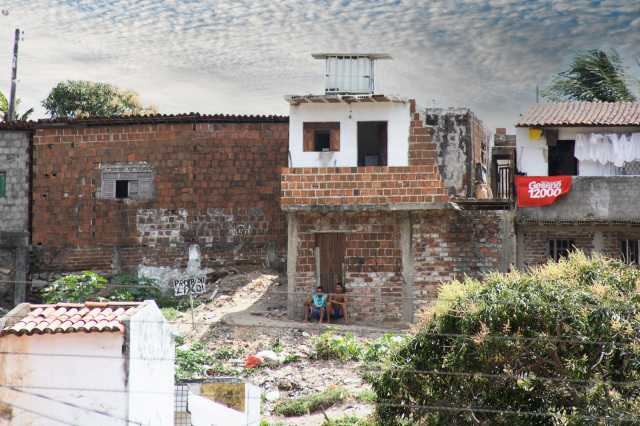 vista da Casa Crescer 2006 em direçao da ex Favela Sopapo - Foto Nicole Miescher
