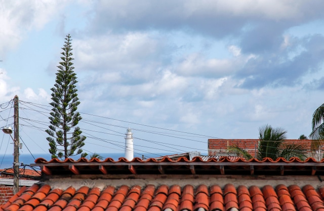 farol de longe  - Foto Nicole Miescher
