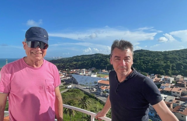 Pierre De Meuron e Tomislav Dushanov no Farol de Mãe Luiza 2024