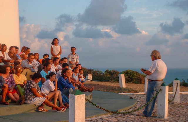 Padre Sbino Genitili - Oração ao Farol 2004_Foto Penzberg