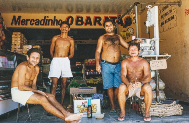 Ozenir, Tico, Chagas e galego 1997 - Foto Nicole Miescher
