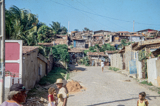 rua Bartolomeu Ferraz com vista sob a favelo do antigo SOPAPO 1987_Foto Raboud