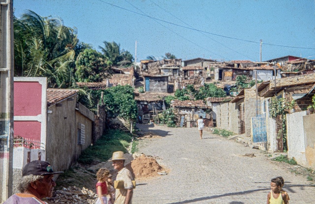 rua Bartolomeu Ferraz com vista sob a favelo do antigo SOPAPO 1987_Foto Raboud