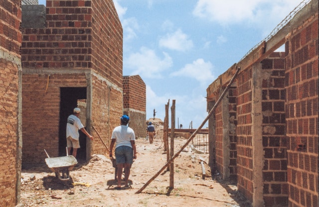 Brisa do Mar construçao 1998 - Foto Nicole Miescher