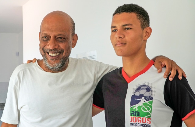 Paulo Lins e musicista 2019  - Foto Nicole Miescher