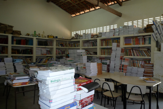 Escola Dinarte  Mariz_biblioteca_2009- Foto Nicole Miescher