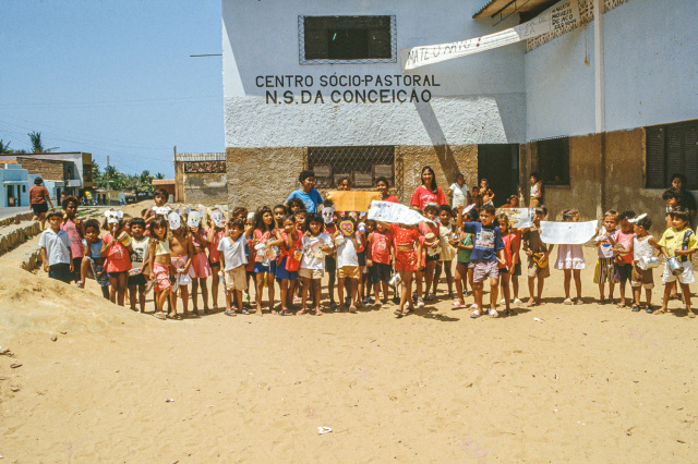Escola Espaço Livre no Centro Socio 1995_Foto Raboud