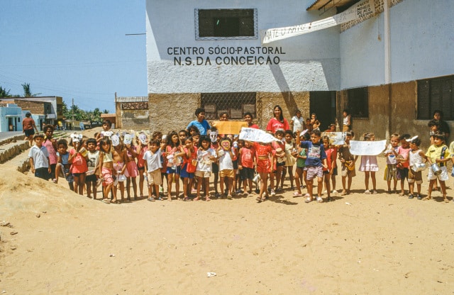 Escola Espaço Livre no Centro Socio 1995_Foto Raboud