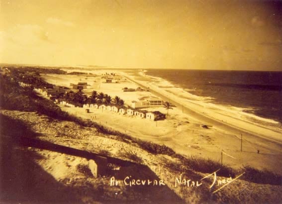 Praia do Meio_Av. Cafe Filho_ca de 1950_Foto Penzberg