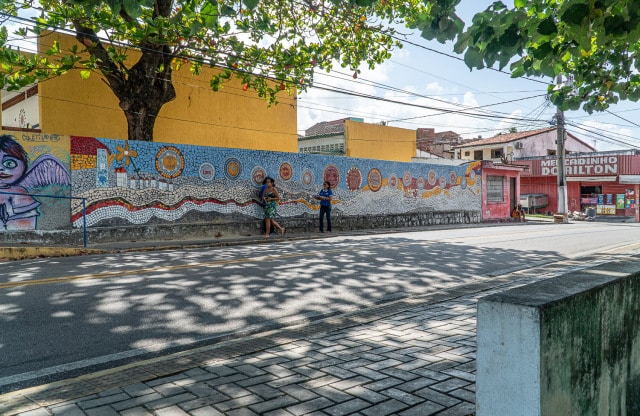 rua Joao XXIII_em frente a Igreja - Foto Nicole Miescher