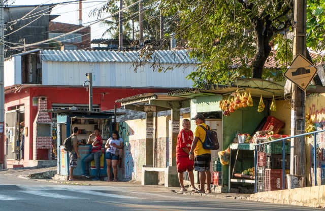 rua Joao XXIII em frente a igreja2019 - Foto Nicole Miescher