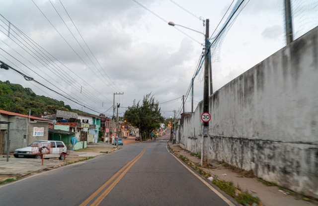 rua Joao XXIII subindo da Via Costeira2019 - Foto Nicole Miescher