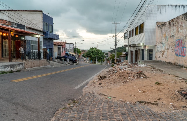 rua Joao XXIII de acima madrugada 2019 - Foto Nicole Miescher